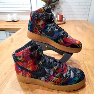 Nike Air Force One High What The Pendleton (2016)